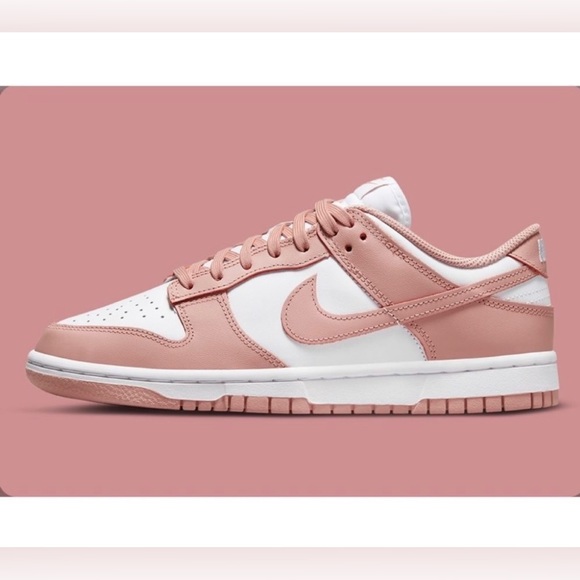 Nike Shoes - NIB Nike Dunk Low Rose Whisper